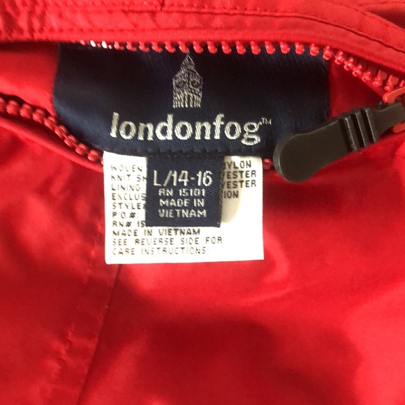 London Fog Boys (14/16) REVERSIBLE Lightweight Jacket - Picture 5 of 5